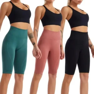 High Waist Sports Biker Shorts Women Naked Feeling Workout Push Up Leggings Tummy Control Yoga Running Fitness Gym Slim Pants - AliExpress 201768104